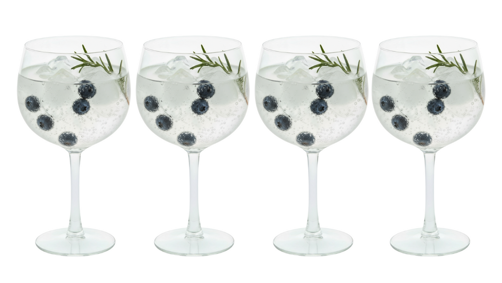 Cookinglife Gin Tonic Glazen 650 ml - 4 Stuks
