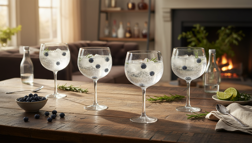 Cookinglife Gin Tonic Glazen 650 ml - 4 Stuks