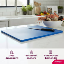 Cookinglife Snijplank HACCP Blauw 40 x 30 cm - til fisk