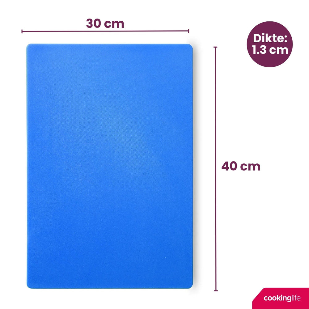 Cookinglife Snijplank HACCP Blauw 40 x 30 cm - til fisk