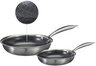 Cookinglife Koekenpannenset HexaCook - Hybride Pan 2-Delig ø 24 & 28 cm - NON STICK - egnet til alle varmekilder - keramisk non-stick belægning
