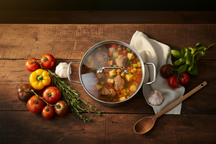 Cookinglife Pannenset Signature Steel 4-Delig RVS - Kookpan ø 16, 20 en 24 cm en Steelpan ø 17.5 cm - egnet til alle varmekilder