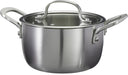 Cookinglife Kookpan Signature Steel - RVS - ø 16 cm / 1.2 Liter - egnet til alle varmekilder