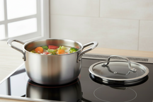 Cookinglife Kookpan Signature Steel - RVS - ø 16 cm / 1.2 Liter - egnet til alle varmekilder