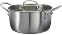 Cookinglife Kookpan med Glazen Deksel Signature Steel - RVS - ø 20 cm / 2.2 Liter - egnet til alle varmekilder
