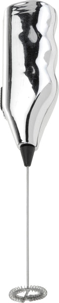 Cookinglife Melkopschuimer Chroom 20 cm - Manuel mælkeskummer til kaffespecialiteter