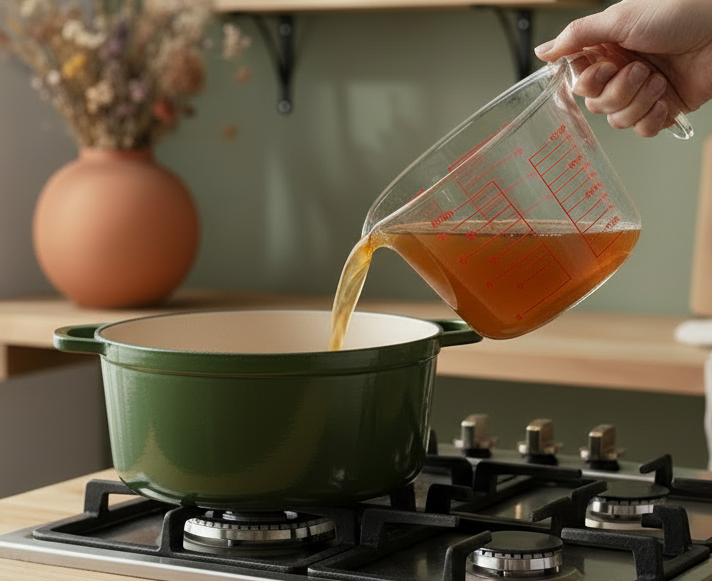 Cookinglife Målbeholder Borosilikatglas 1 Liter - Afmåling af Væsker og Ingredienser
