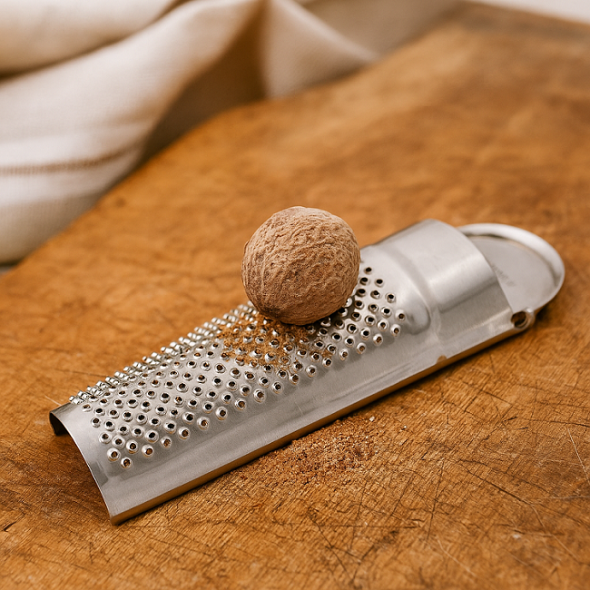 Cookinglife Nootmuskaatrasp RVS 13.5 cm