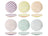 Cookinglife Morgenmadstallerkener / Desserttallerkener Spring Vibes ø 19 cm - 6 Styk