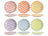 Cookinglife Morgenmadstallerkener / Desserttallerkener Summer Vibes ø 19 cm - 6 stk.