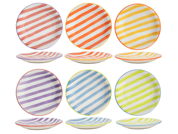 Cookinglife Morgenmadstallerkener / Desserttallerkener Summer Vibes ø 19 cm - 6 stk.