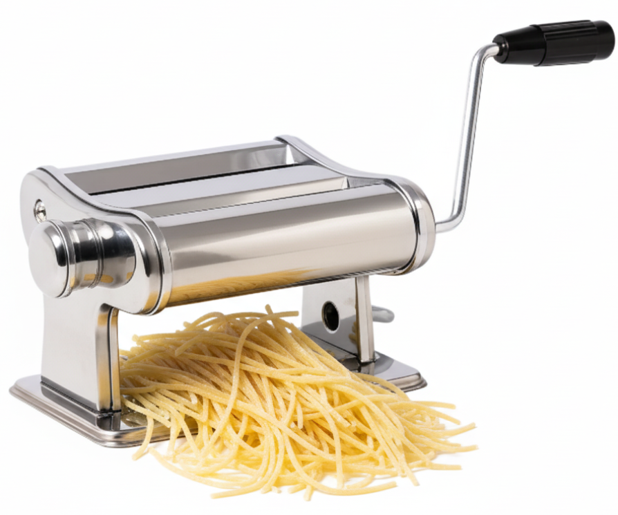 Cookinglife Pastamachine Italian - Chroom - til Lasagne og Spaghetti