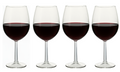 Cookinglife Rode Wijnglazen Milena 580 ml - 4 Stuks