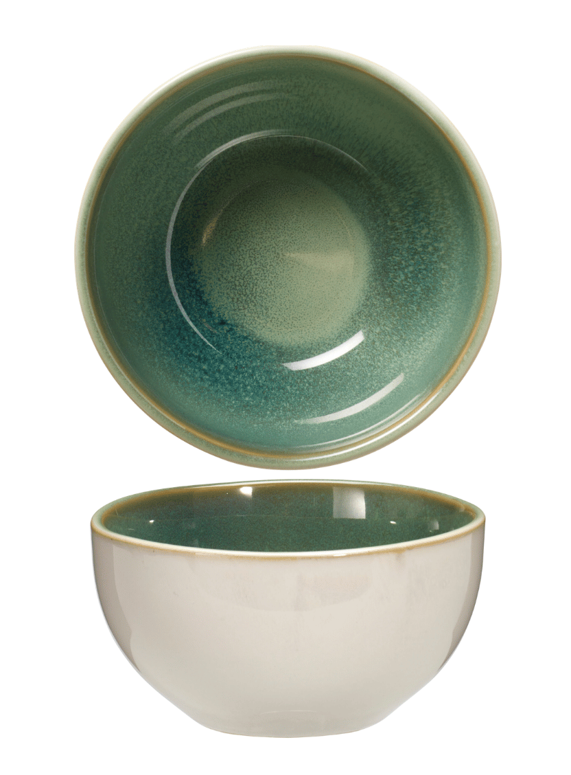 Cookinglife Soepkummer / Kummer Serene Green ø 14 cm - Stentøj - 4 Stykker