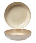Cookinglife Dybe Tallerkener / Pastatallerkener Serene Sand ø 23 cm - Stentøj - 4 stk.