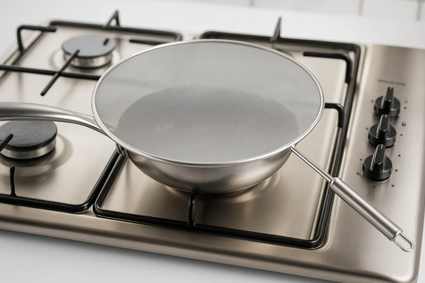 Cookinglife Spatdeksel RVS ø 29 cm