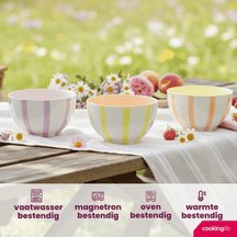 Cookinglife Suppeskåle / Skåle Spring Vibes ø 14 cm - 6 Stykker
