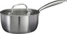 Cookinglife Steelpan med Glazen Deksel Signature Steel - RVS - ø 17,5 cm - egnet til alle varmekilder