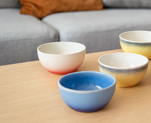 Studio Tavola Kleine Kommen Fire ø 10 cm - 6 stuks