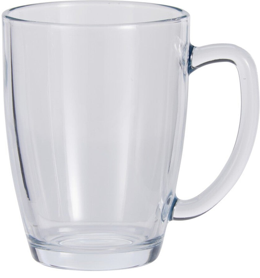Cookinglife Theeglazen 400 ml Hittebestendig - Set af 4 Klart Glas