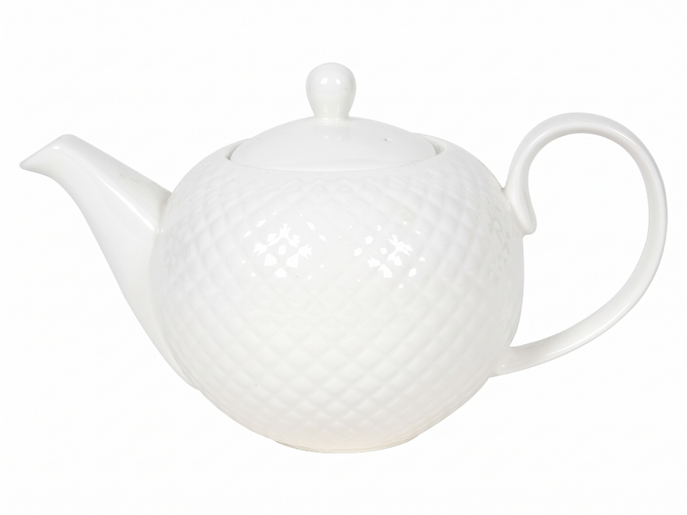 Cookinglife Theepot Diamond - Porselein - 900ml