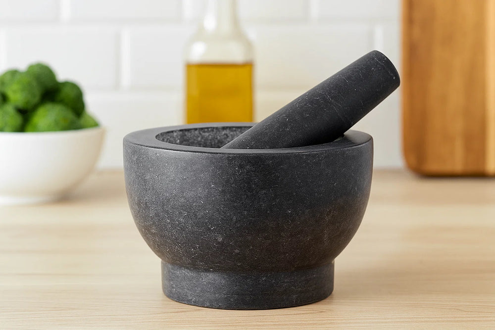 Cookinglife Vijzel Granit - Sort ø 18 cm