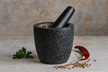 Cookinglife Vijzel Granit - Sort ø 13 cm