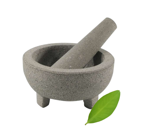 Cookinglife Morter på fod Organic Granit ø 14,5 cm