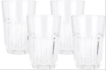 Cookinglife Vandglas 500 ml Glas - Stapelbare Drikkeglas Sæt af 4