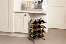 Cookinglife Wijnrek Bar Essentials Zwart - 12 Flessen