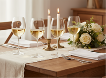 Cookinglife Witte Wijnglazen Solare 410 ml - 4 Stuks