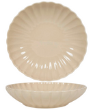 Cookinglife Dybe Tallerkener / Pastatallerkener Cardida Beige ø 20 cm - 6 Styk