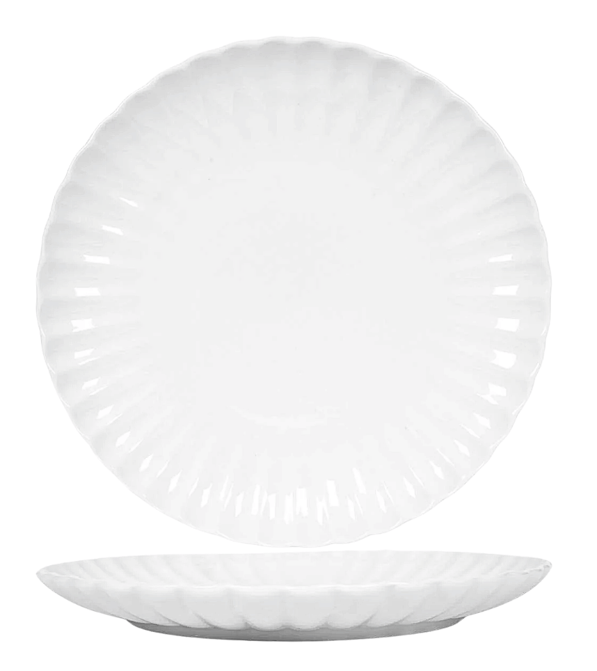 Cookinglife Morgenmadstallerkener / Desserttallerkener Cardida Off White ø 19.5 cm - 6 Styk