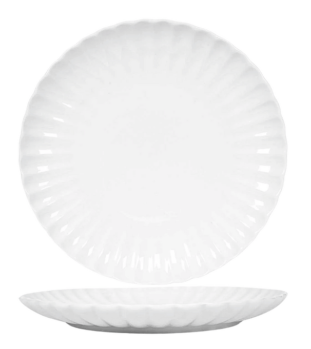Cookinglife Morgenmadstallerkener / Desserttallerkener Cardida Off White ø 19.5 cm - 6 Styk