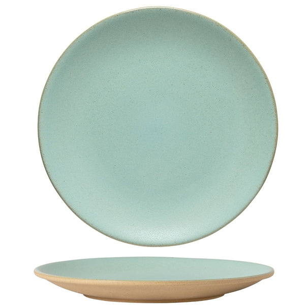 Costa Nova Dinerborden Arenito Aqua ø 28 cm - 6 styk