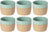 Costa Nova Kopper Arenito Aqua 360 ml - 6 stk.