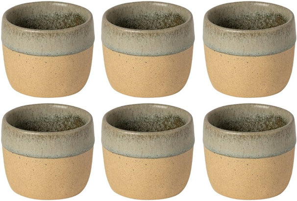 Costa Nova Bekers Arenito Sage Green 360 ml - 6 styk