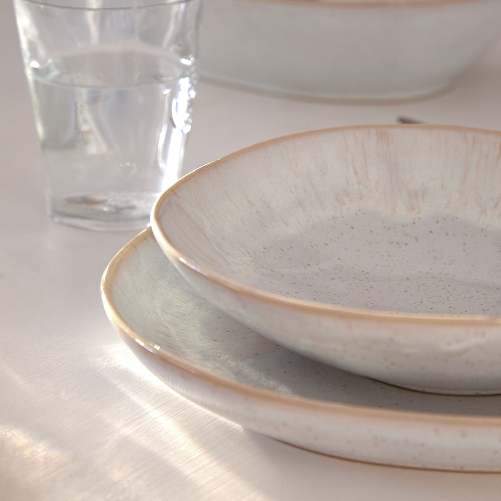 Costa Nova Dybe Tallerkener / Pastatallerkener Casafina Eivissa Sand Beige ø 23 cm - 6 stk.