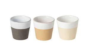 Costa Nova Espresso Kopjes Grespresso Nature Multicolor 80 ml - 3 stuks