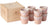 Costa Nova Espresso Kopper Grespresso Soft Pink 80 ml - 8 stk - Gaveæske