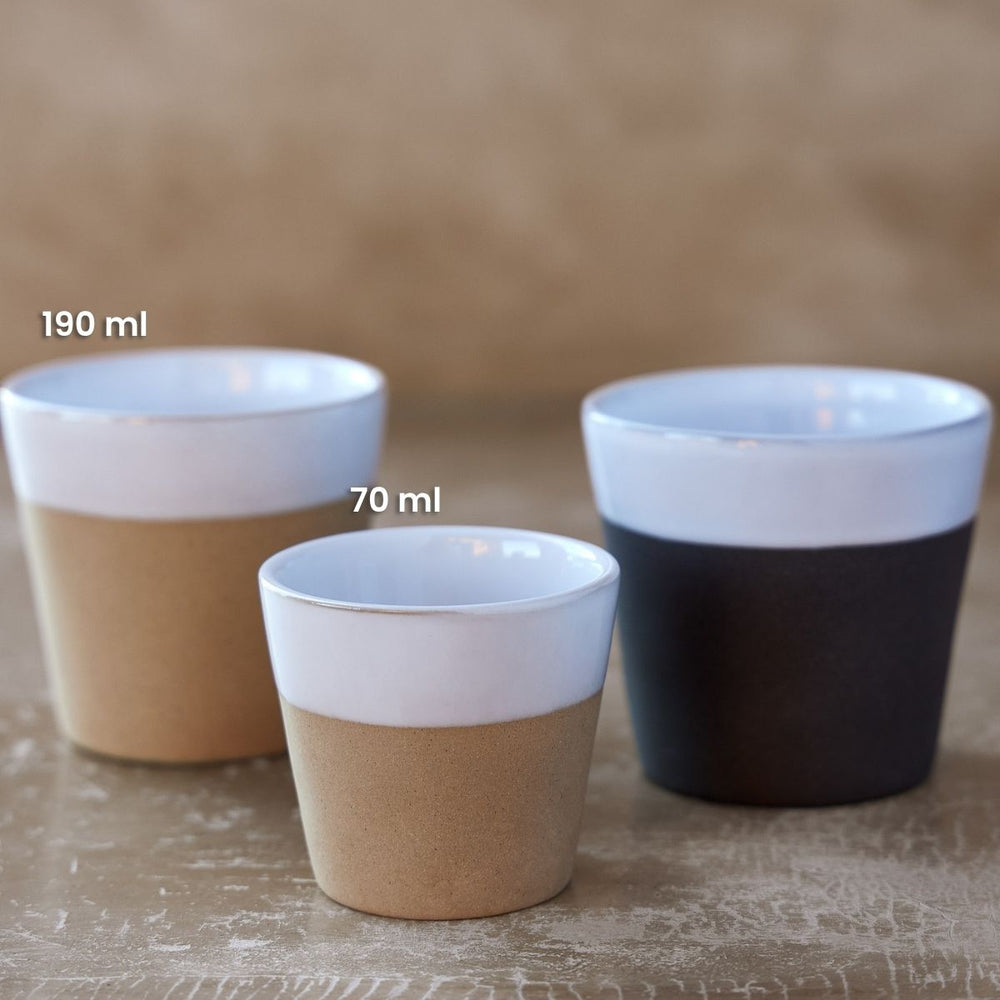 Costa Nova Espresso Kopjes Grespresso Nature Multicolor 80 ml - 3 stuks