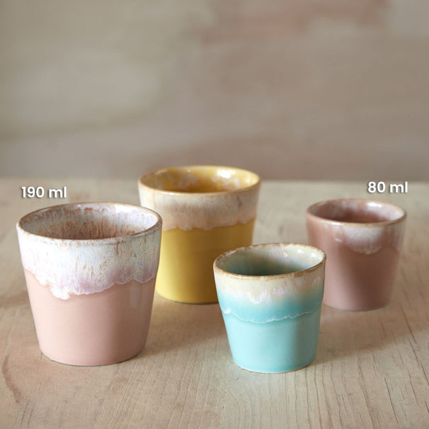 Costa Nova Espresso Kopper Grespresso Multicolor 80 ml - 8 stk - Gaveæske