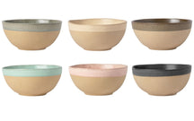 Costa Nova Suppeskåle / Skåle Arenito Multicolor ø 16 cm - 6 stk.
