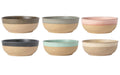 Costa Nova Poke Bowls / Skåle Arenito Multicolor ø 19 cm - 6 stk.
