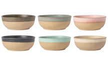 Costa Nova Poke Bowls / Skåle Arenito Multicolor ø 19 cm - 6 stk.