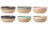 Costa Nova Poke Bowls / Skåle Arenito Multicolor ø 19 cm - 6 stk.