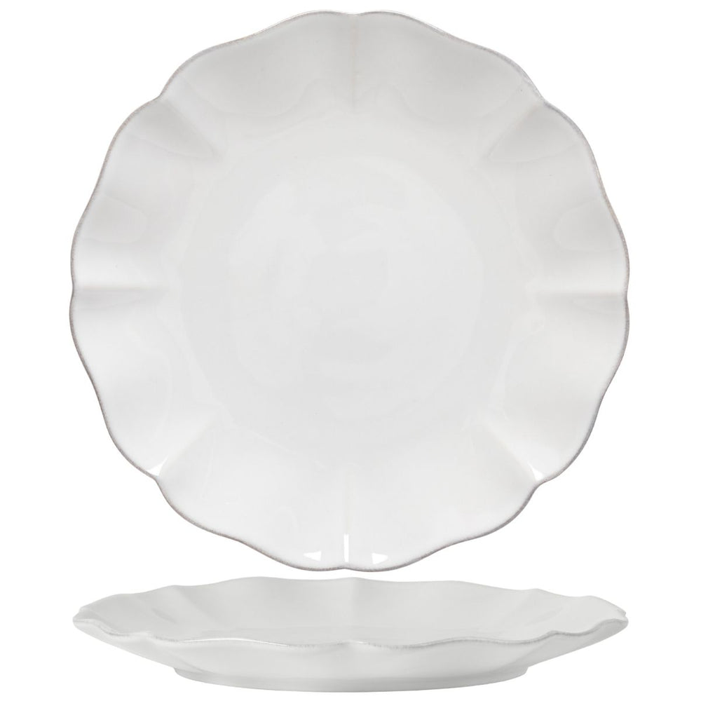 Costa Nova Serviesset Rosa White 18-delig / 6 personer - 6 dinerborden, 6 ontbijtborden & 6 diepe borden