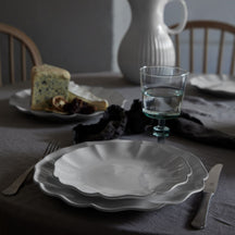 Costa Nova Morgenmadstallerkener / Desserttallerkener Rosa White ø 22 cm - 6 stk.