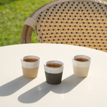 Costa Nova Koffiekopjes Grespresso Nature Multicolor 190 ml - 3 stuks