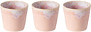 Costa Nova Koffiekopjes Grespresso Soft Pink 190 ml - 3 stuks